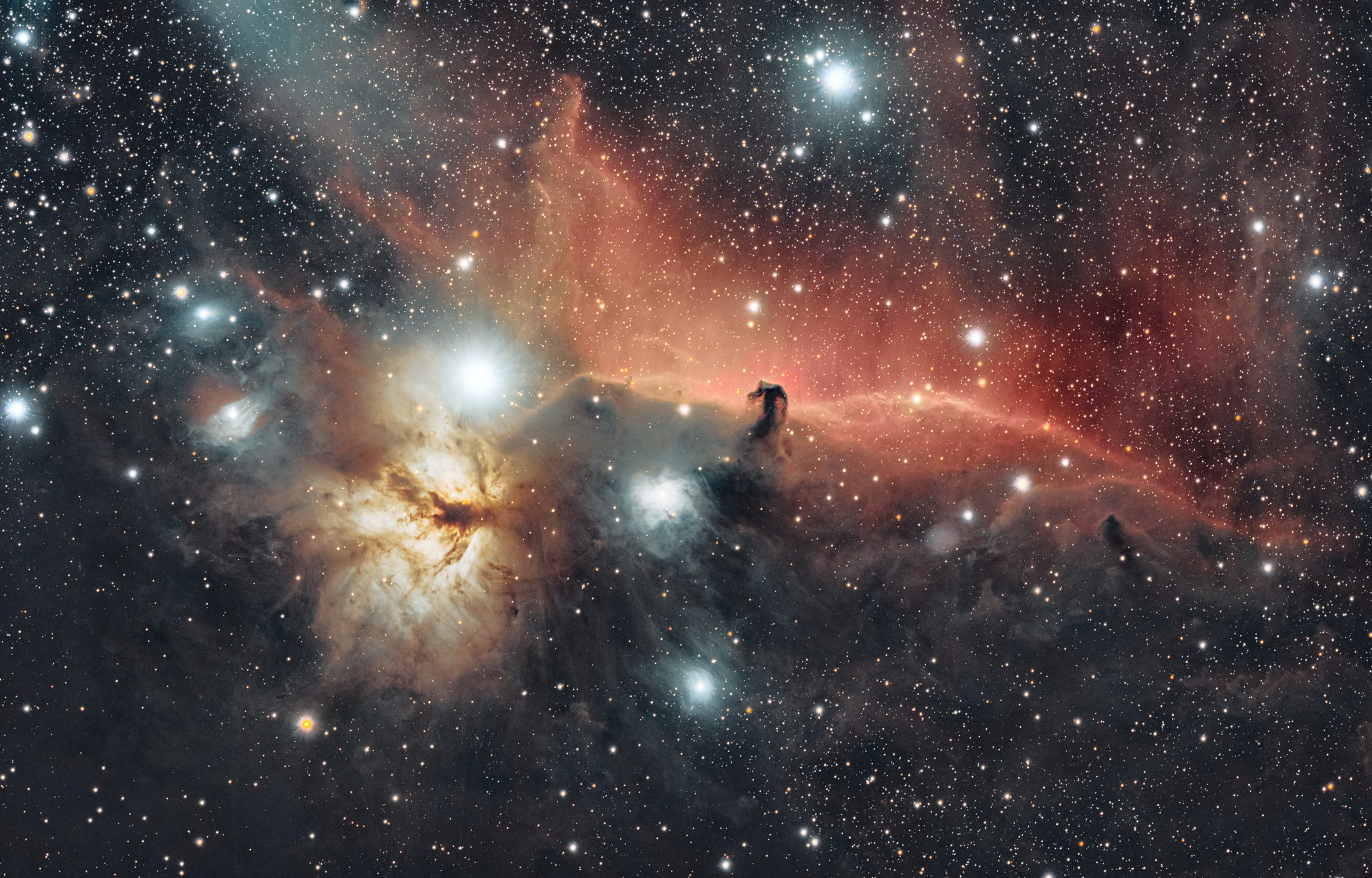 Horsehead & Flame